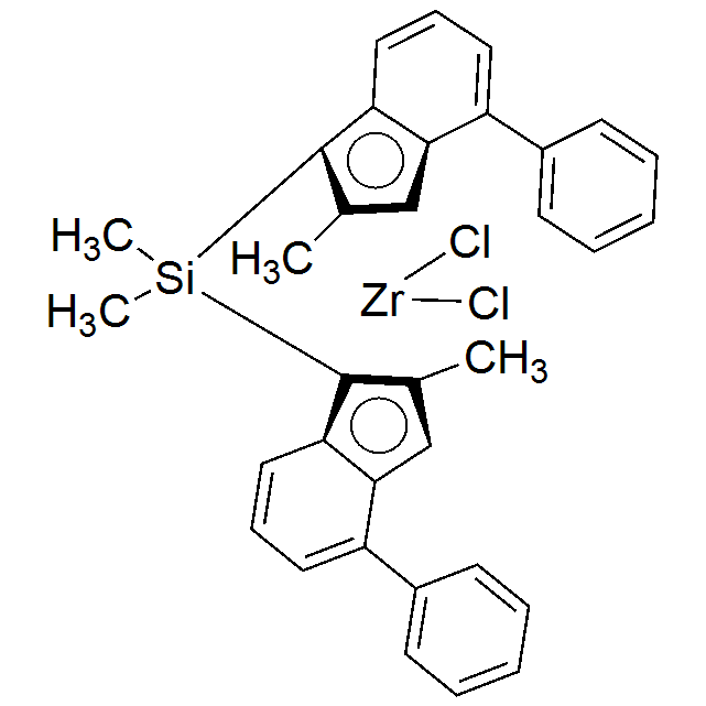 rac-Dimethylsilylenebis(2-methyl-4-phenylindenyl)zirconium dichloride